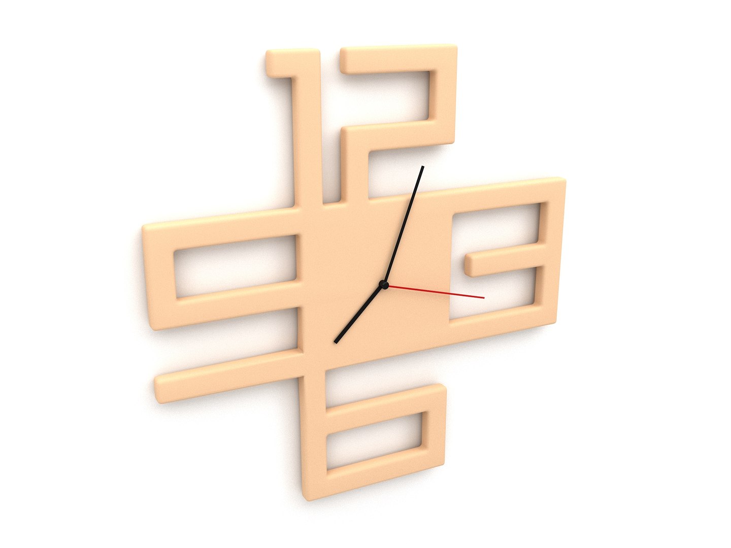 Loft Parametric Clock 3D Model 3D Model - TurboSquid 1735345