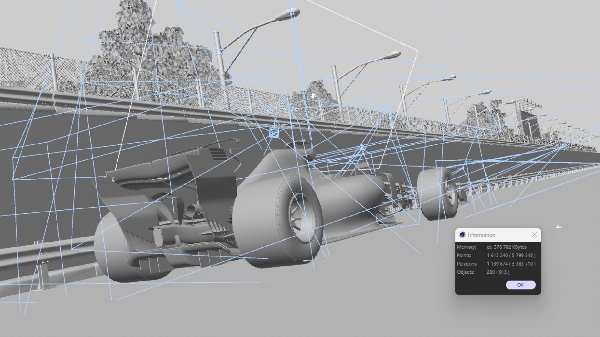 3D Mercedes-Benz W08 Formula 1 Car On Race Track - TurboSquid 2414967
