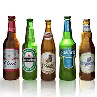 Beer bottles collection