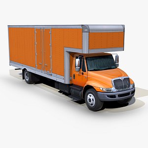 3D International DuraStar 4300 Box truck s02