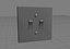 Light Switch 3D Model