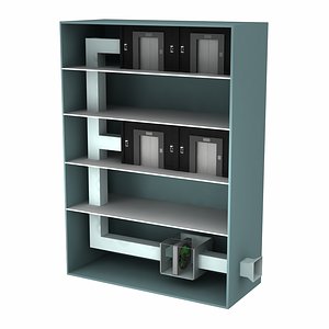 lift lobby pressurization fan 3D model