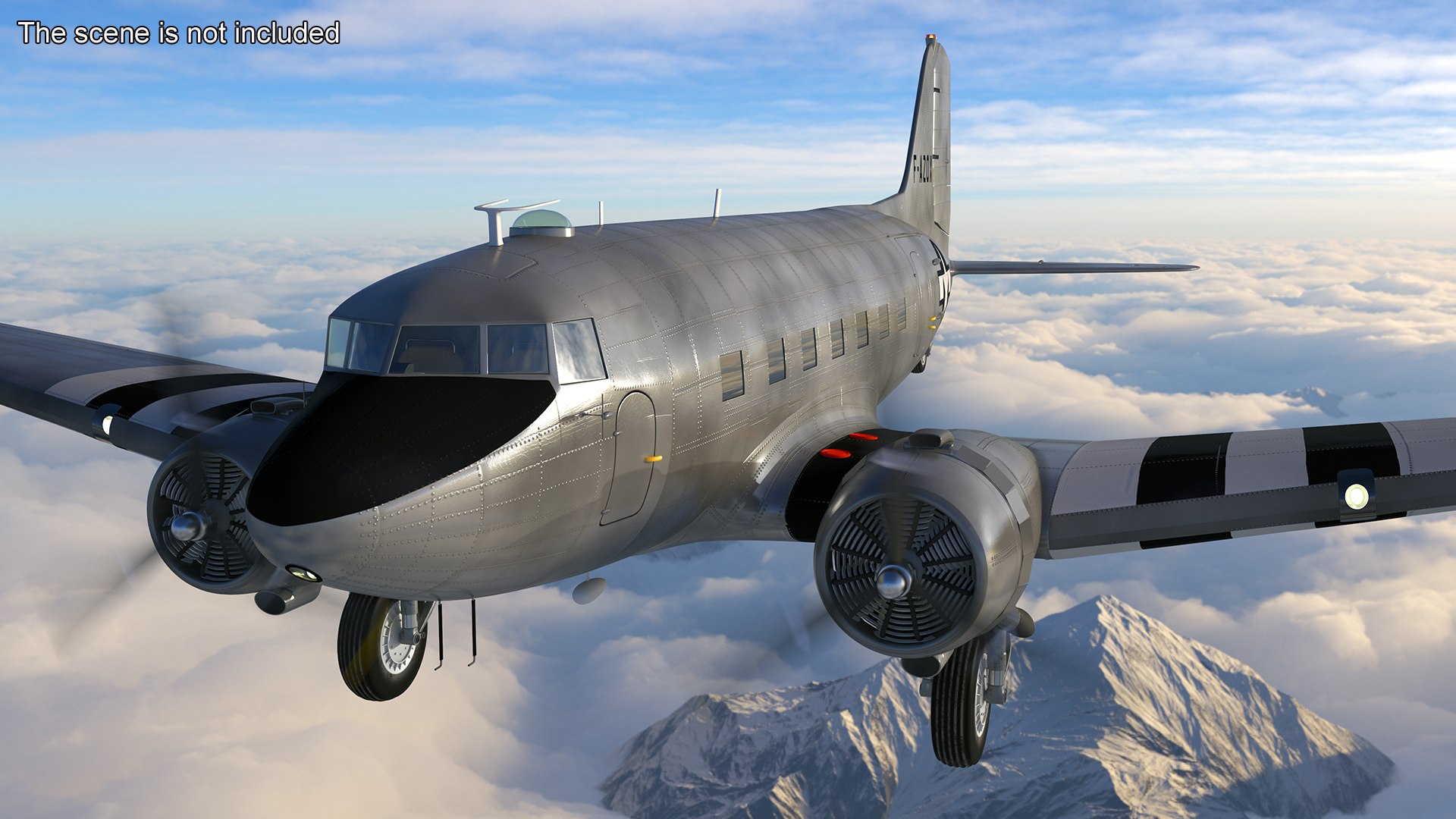 WWII Douglas DC-3 Skytrain Aircraft 3D https://p.turbosquid.com/ts-thumb/tX/vGlIoR/9k/wwiidouglasdc3skytrainaircraftmb3dmodel016/jpg/1719220672/1920x1080/fit_q87/6fc997dfa999c82e66d808be0922bd0d5424abd7/wwiidouglasdc3skytrainaircraftmb3dmodel016.jpg