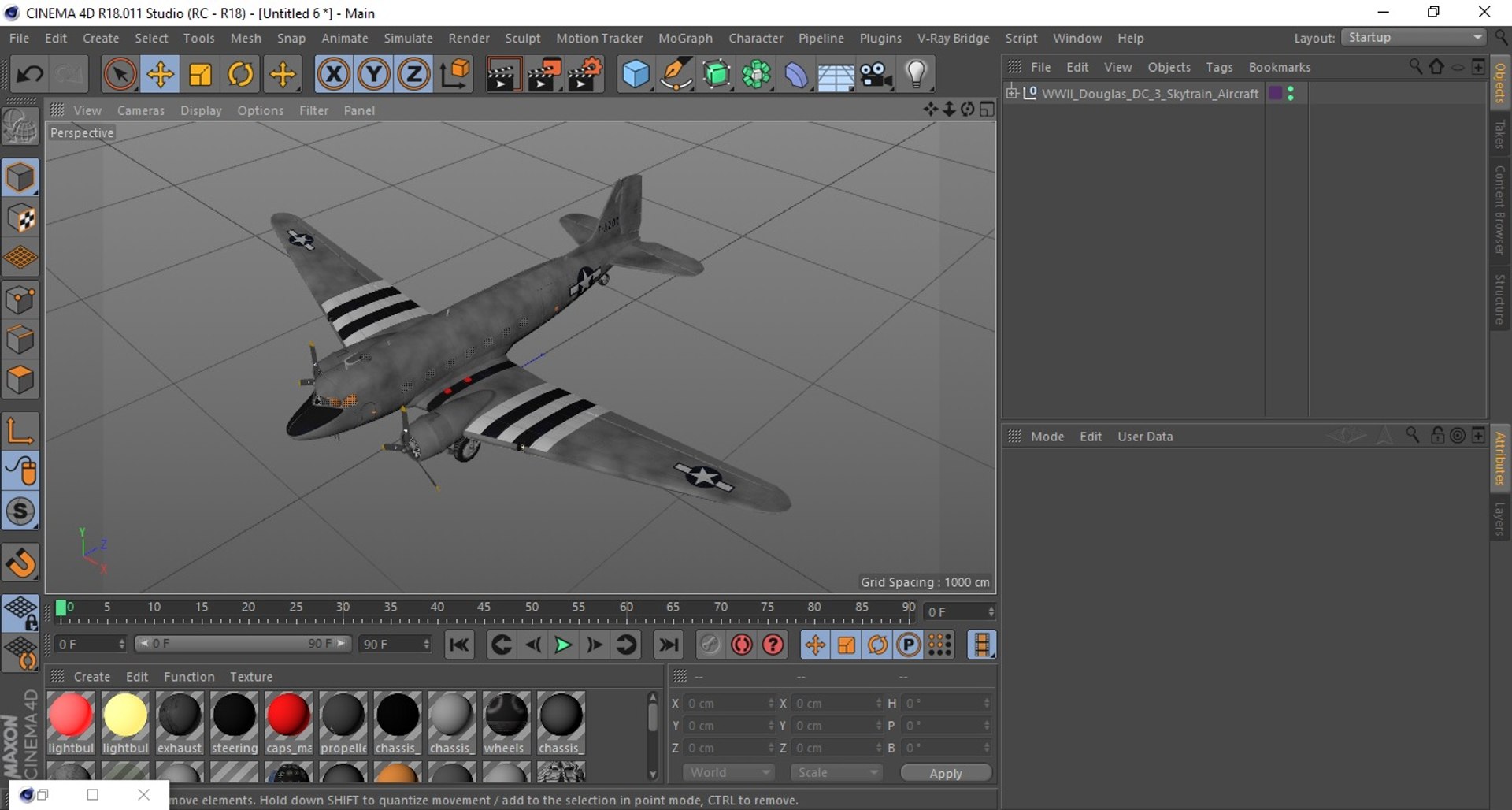 WWII Douglas DC-3 Skytrain Aircraft 3D https://p.turbosquid.com/ts-thumb/tX/vGlIoR/AF/wwiidouglasdc3skytrainaircraftmb3dmodel046/jpg/1719220829/1920x1080/fit_q87/ee4da07748783b18b08c77d92ffb50f14f1d688a/wwiidouglasdc3skytrainaircraftmb3dmodel046.jpg