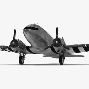 WWII Douglas DC-3 Skytrain Aircraft