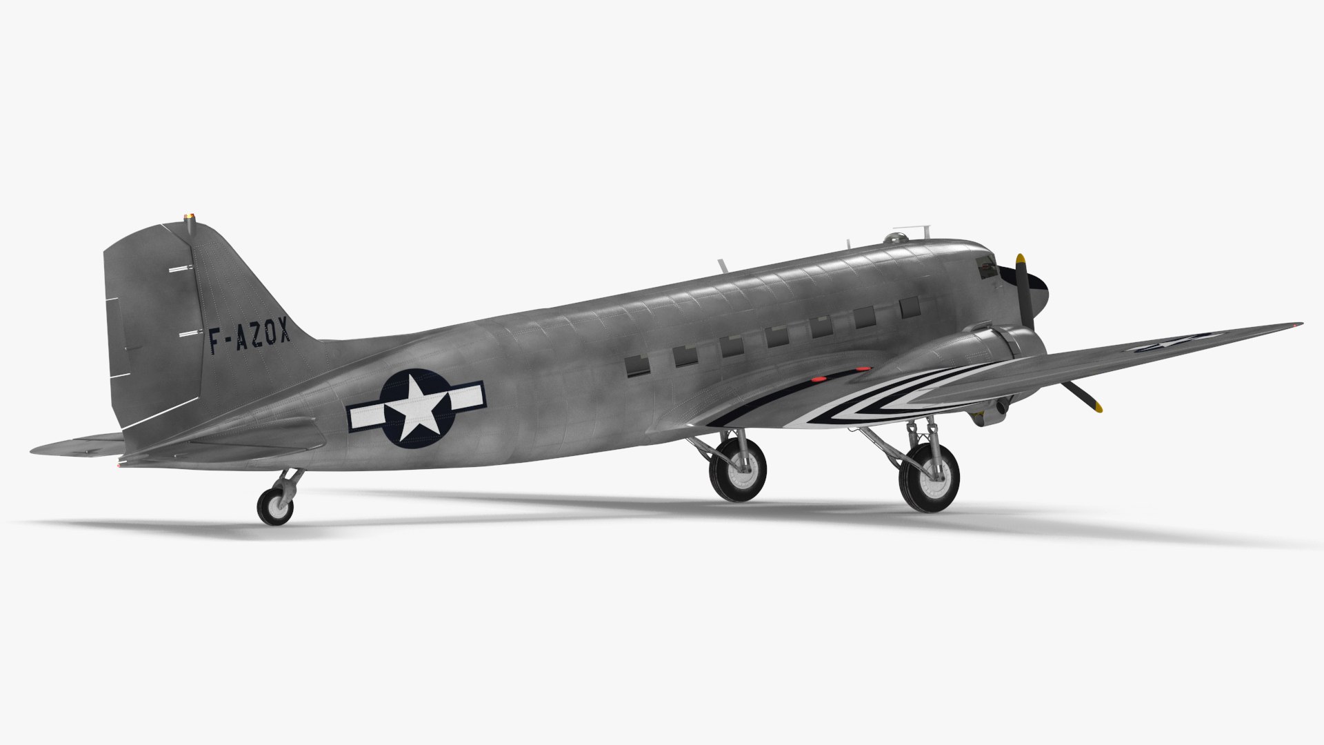 WWII Douglas DC-3 Skytrain Aircraft 3D https://p.turbosquid.com/ts-thumb/tX/vGlIoR/lt/wwiidouglasdc3skytrainaircraftmb3dmodel024/jpg/1719220697/1920x1080/fit_q87/9c744c2ca106396a4c5aba1af62a888ea539f7ff/wwiidouglasdc3skytrainaircraftmb3dmodel024.jpg