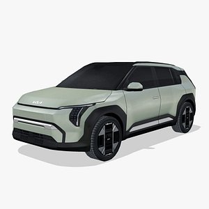 3D Kia EV3 2025