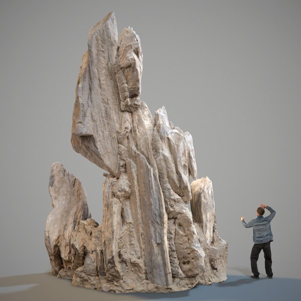 3D scanned landscape rocks stones model - TurboSquid 1154345