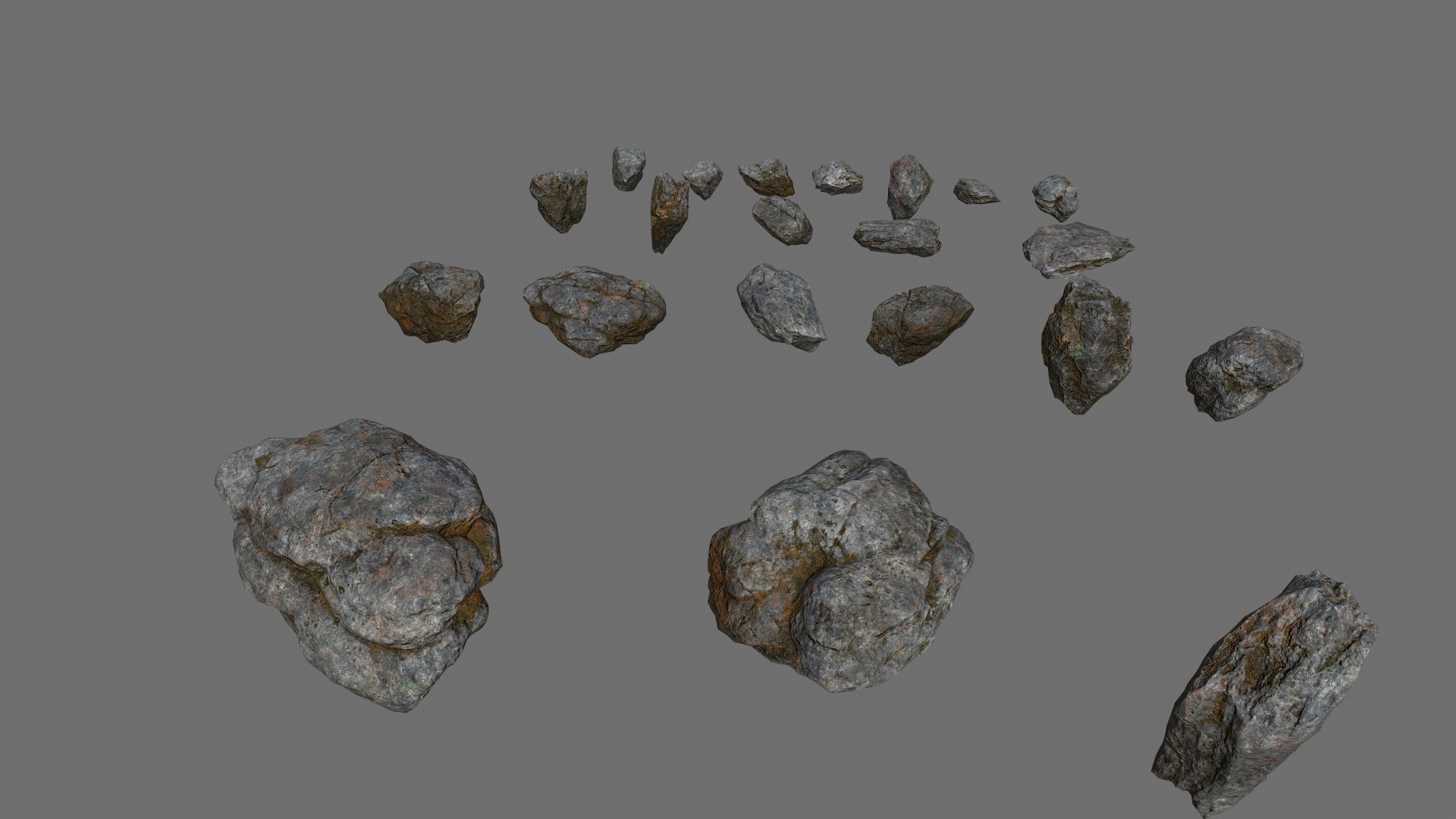 3D Rocks Model - TurboSquid 2135659