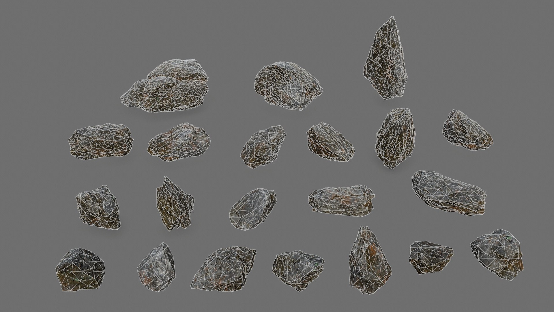 3D Rocks Model - TurboSquid 2135659