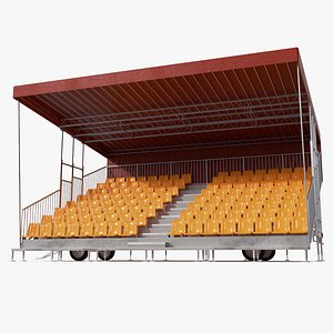 3D Outdoor Grandstand
