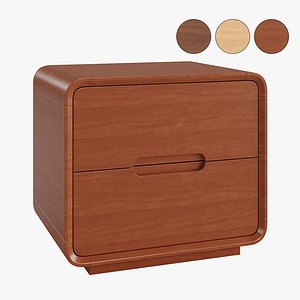 3D model Litfad - Minimalist Bedside Cabinet Nightstand