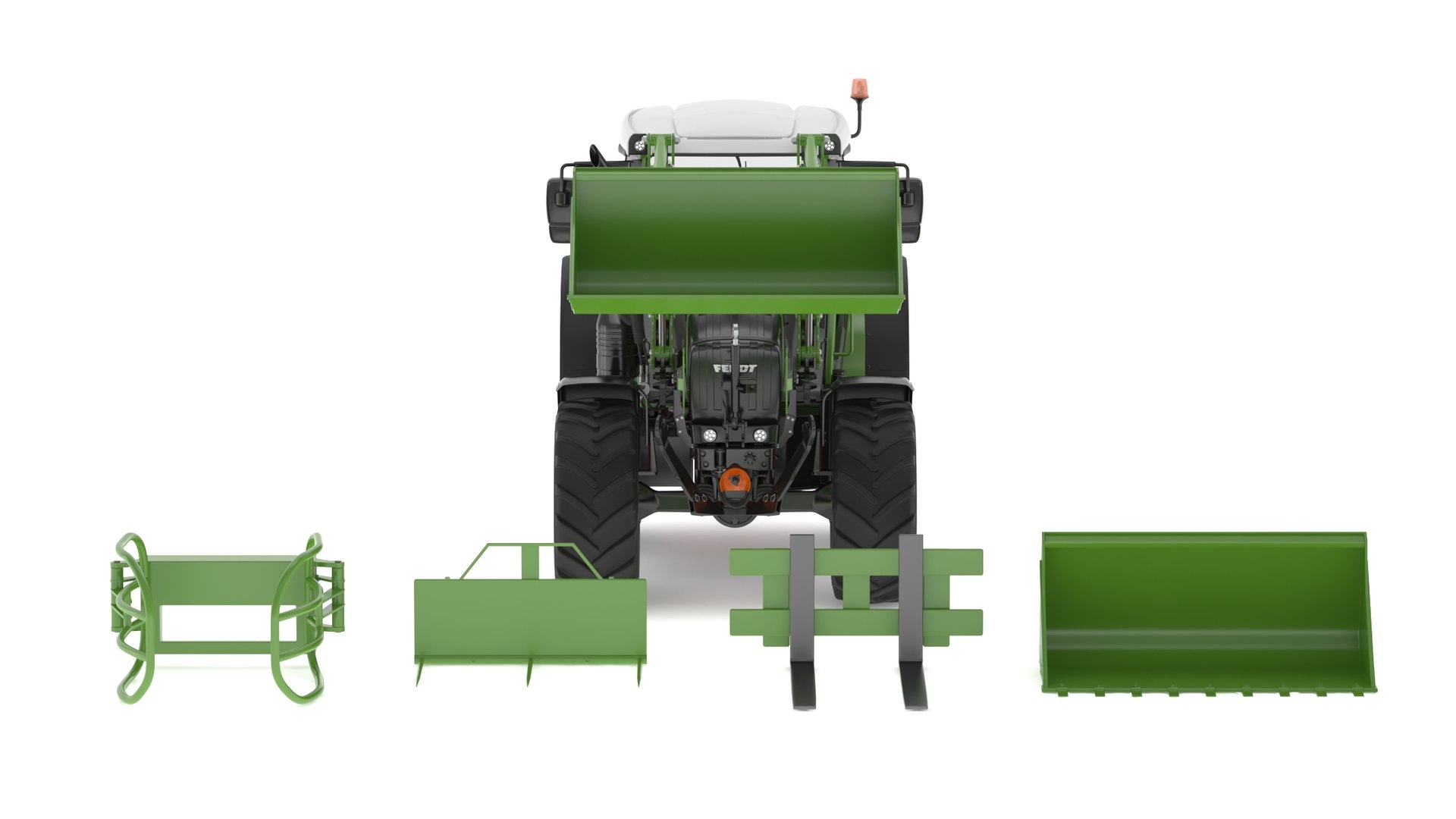 Fendt Cargo Frontloader 3D Model - TurboSquid 2251406