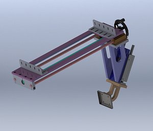 fine tuning retaining mechanism 3D model