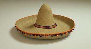 sombrero mexican 3D model