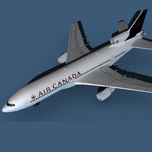 Lockheed L-1011-50 Air Canada 2 3D model