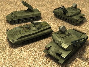russian army vehicles 3d max