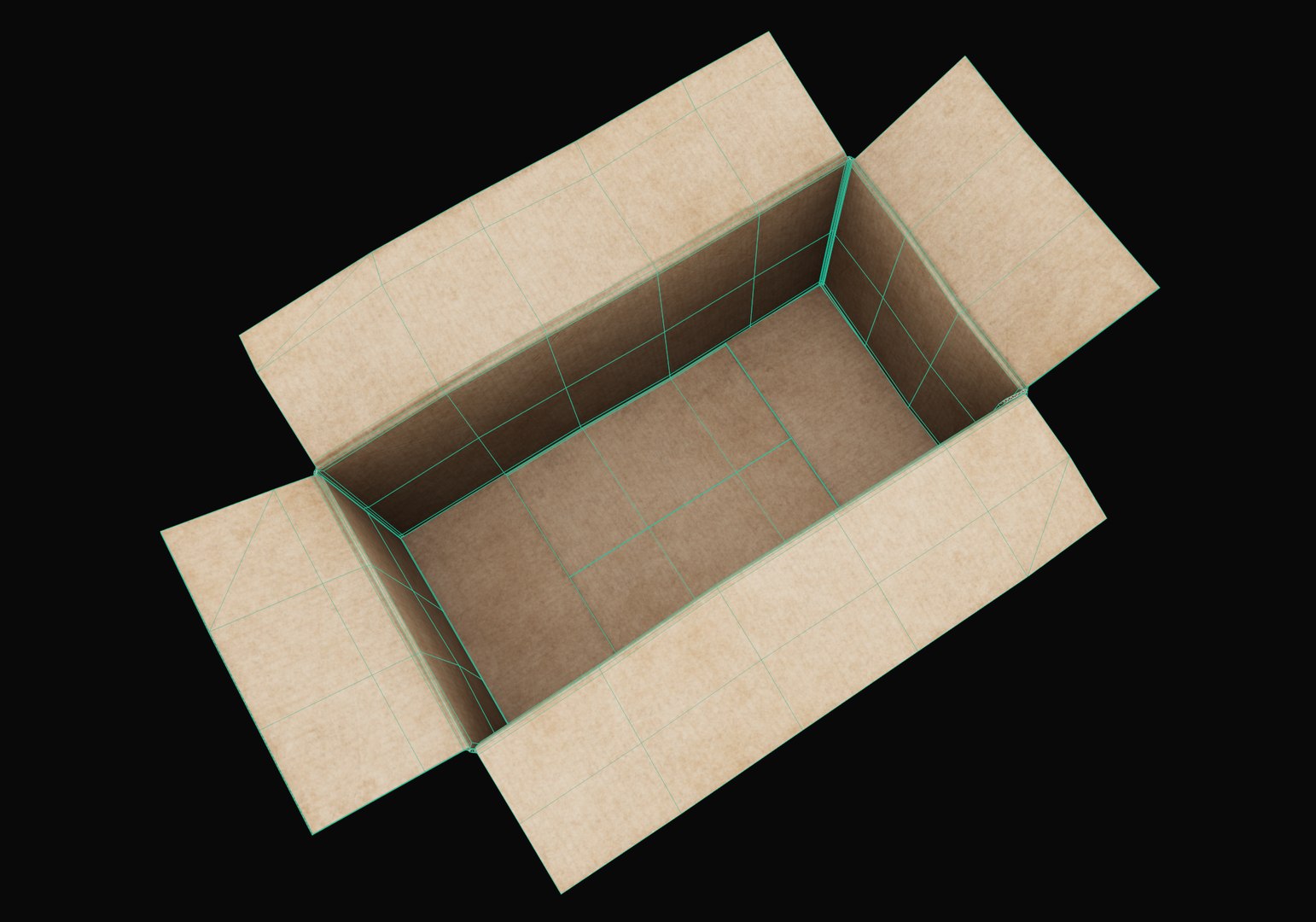 CardboardBox 3D Model - TurboSquid 2385827