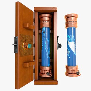 Steampunk Magic Liquid Vial Ampulla