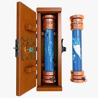Steampunk Magic Liquid Vial Ampulla