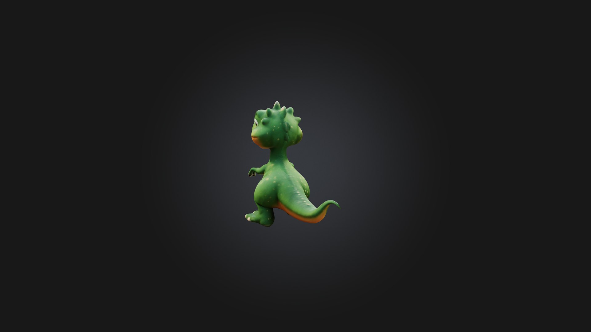 Cartoon Dinosaur 3D Model - TurboSquid 2291047