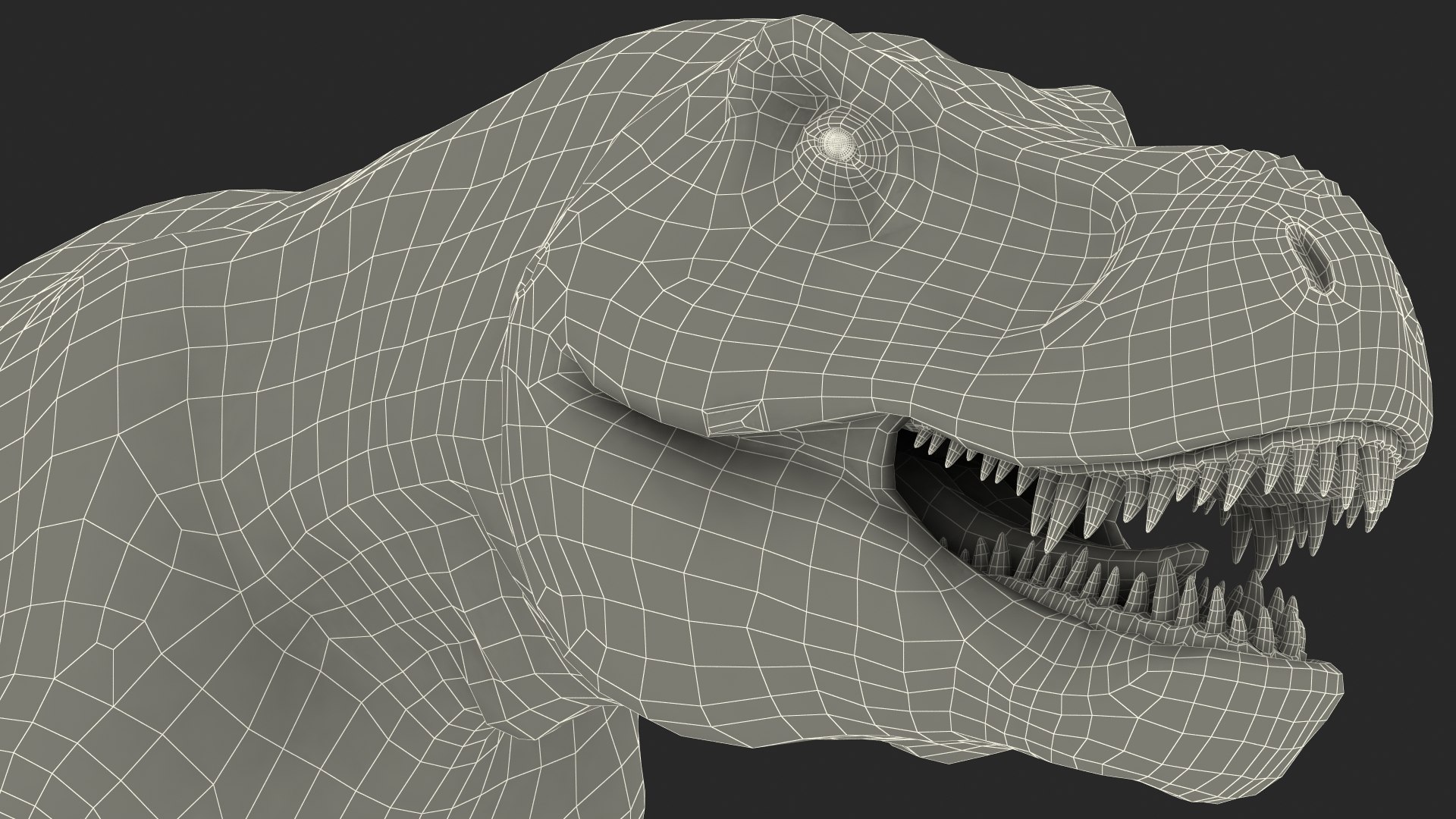 Tyrannosaurus rex running animal 3D model - TurboSquid 1566262