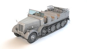 3D model SdKfz 8DB