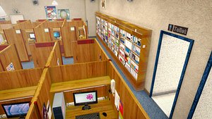 Japanese Internet Cafe 3D