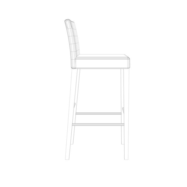 Free simple bar stool 3D model - TurboSquid 1423816