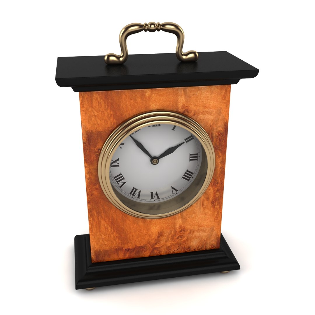 Executive Office Clock 3d Model