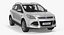 kuga fwd 2016 3d model