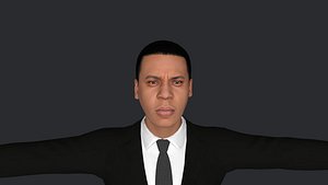 jayZ Hyper Realistic Full Body Fully Rigged 3D Character