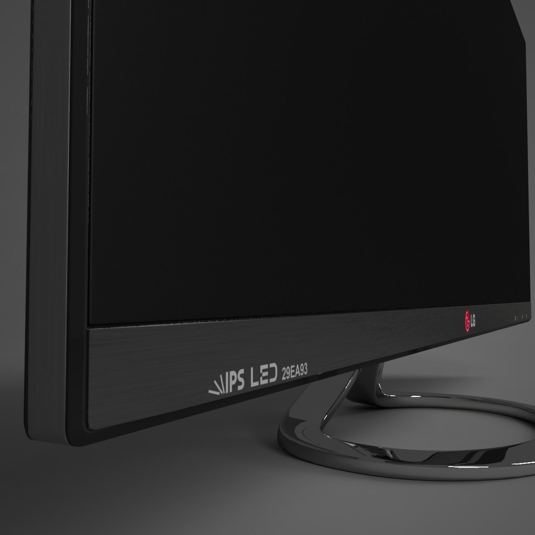 monitor lg ea93 ultrawide 3d max
