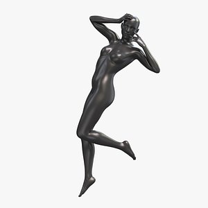 Mannequin Female 001 Pose 17 3D