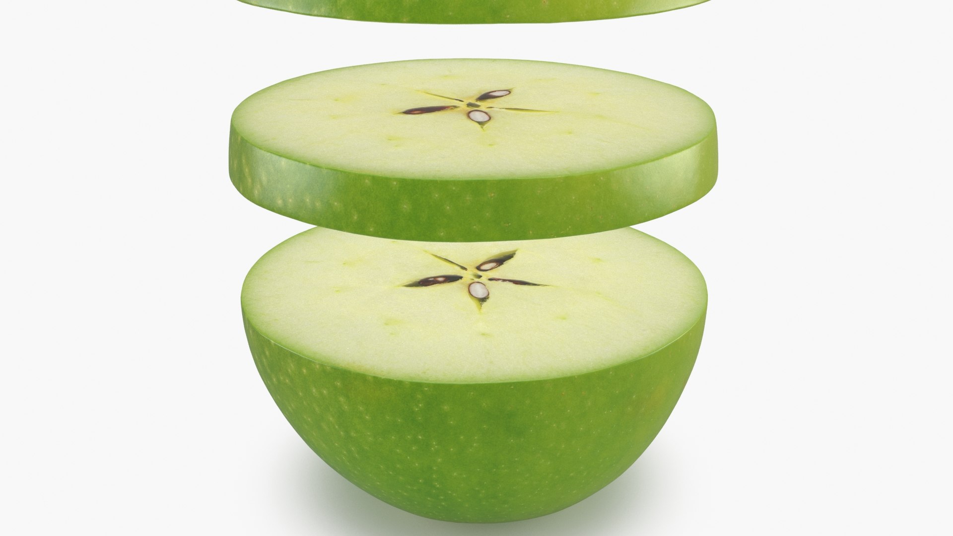 3D model Green Apple Collection 2 https://p.turbosquid.com/ts-thumb/tY/eOM5Rc/Tk/greenappleslicev2_b0006/jpg/1742308123/1920x1080/fit_q87/d37970e12437624f84e52a78a7a56f37edfc7b9b/greenappleslicev2_b0006.jpg