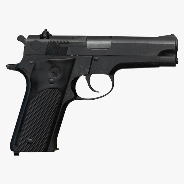 Impugnature Personalizzate In Legno Di Noce Per Smith &amp; Wesson Modello 59 (S&amp;W MOD 59)