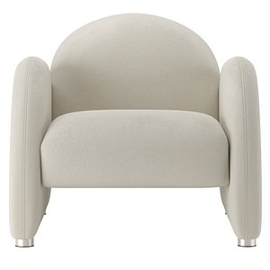 armchairs Myra and Accent 3D model