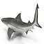 Акула быка, сфальсифицированная для Cinema 4D