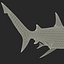 Акула быка, сфальсифицированная для Cinema 4D