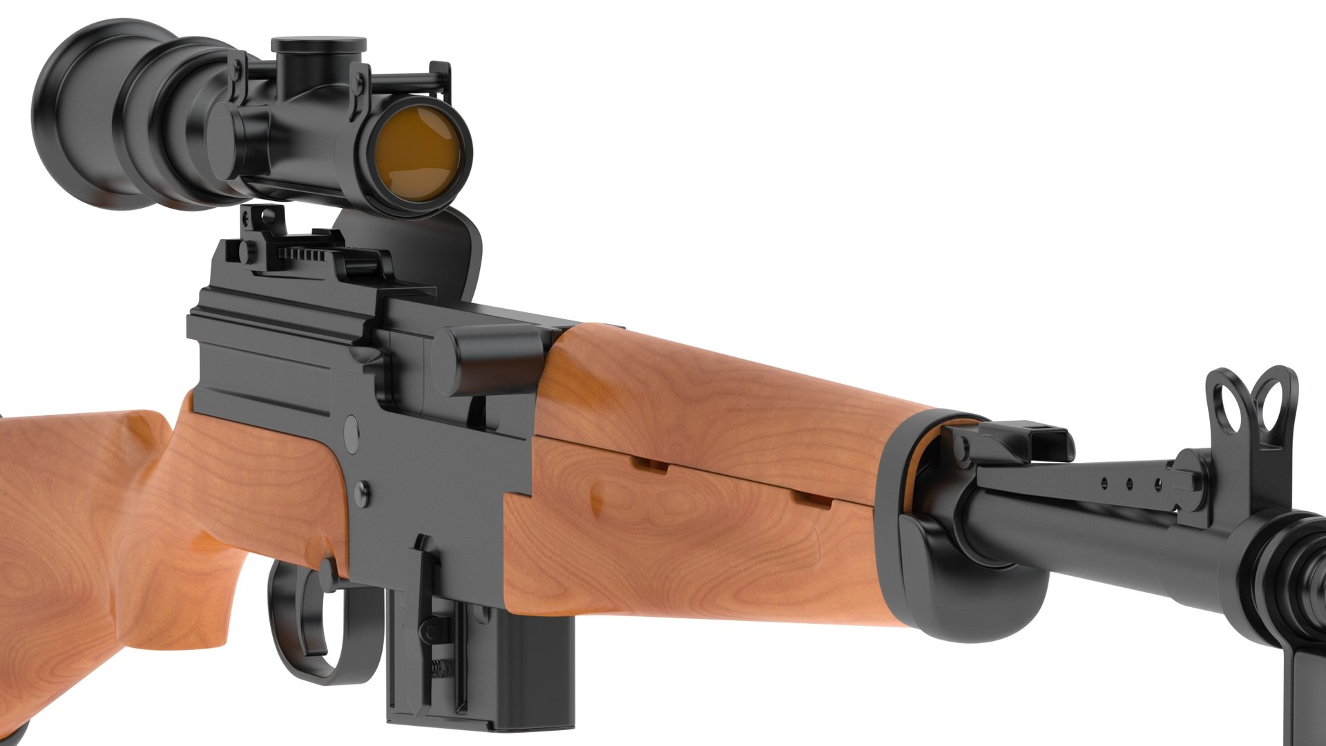 MAS-49 Rifle 3D Model - TurboSquid 1902369