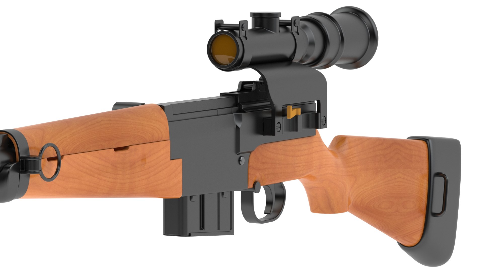 MAS-49 Rifle 3D Model - TurboSquid 1902369