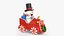 Snowman ornaments pack v1