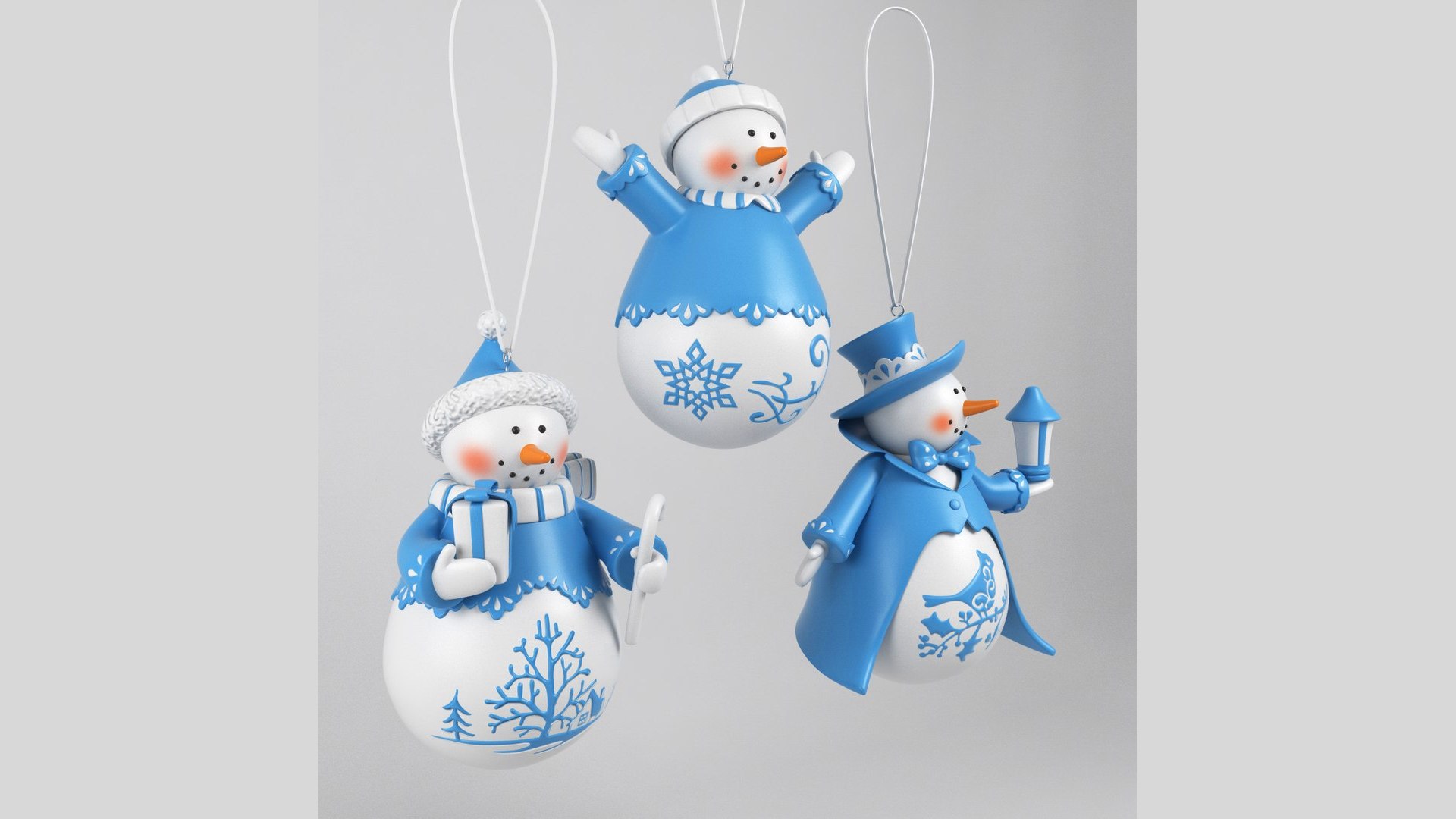Snowman ornaments pack v1 3D model https://p.turbosquid.com/ts-thumb/tY/ozkCL6/gV/3/jpg/1765080772/1920x1080/fit_q87/7c66eca549f6a46db98c395cacf904a70470f025/3.jpg