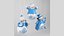 Snowman ornaments pack v1