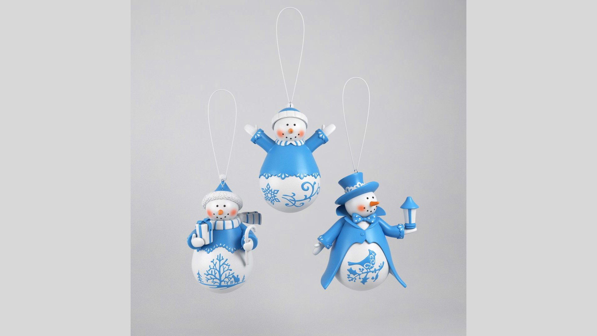 Snowman ornaments pack v1 3D model https://p.turbosquid.com/ts-thumb/tY/ozkCL6/lN/5/jpg/1765080771/1920x1080/fit_q87/0193e63e4d7ed25228b0cfcb9f9082969eda3f02/5.jpg
