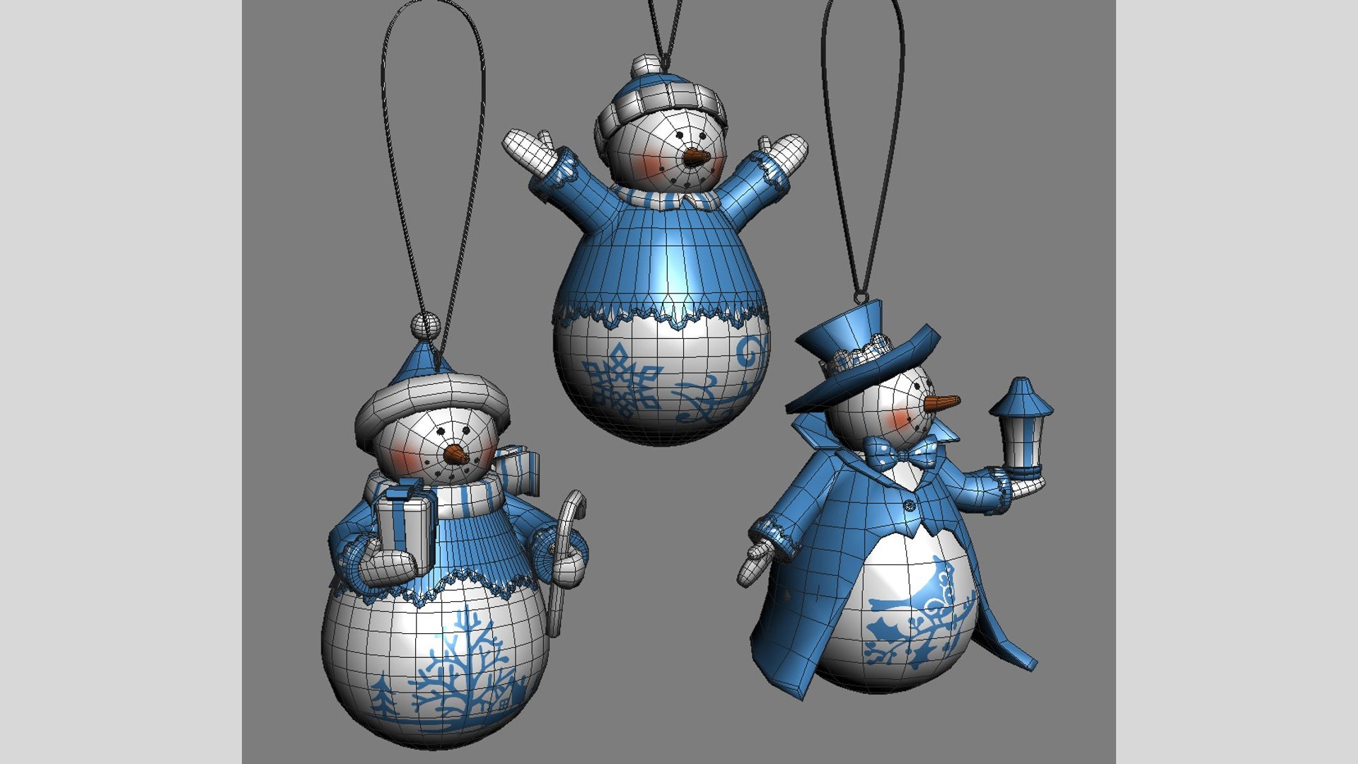 Snowman ornaments pack v1 3D model https://p.turbosquid.com/ts-thumb/tY/ozkCL6/oQ/6/jpg/1765080771/1920x1080/fit_q87/fea2d86bdb80ee51c4912f0132bbaa780cd616c8/6.jpg