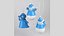 Snowman ornaments pack v1