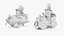 Snowman ornaments pack v1