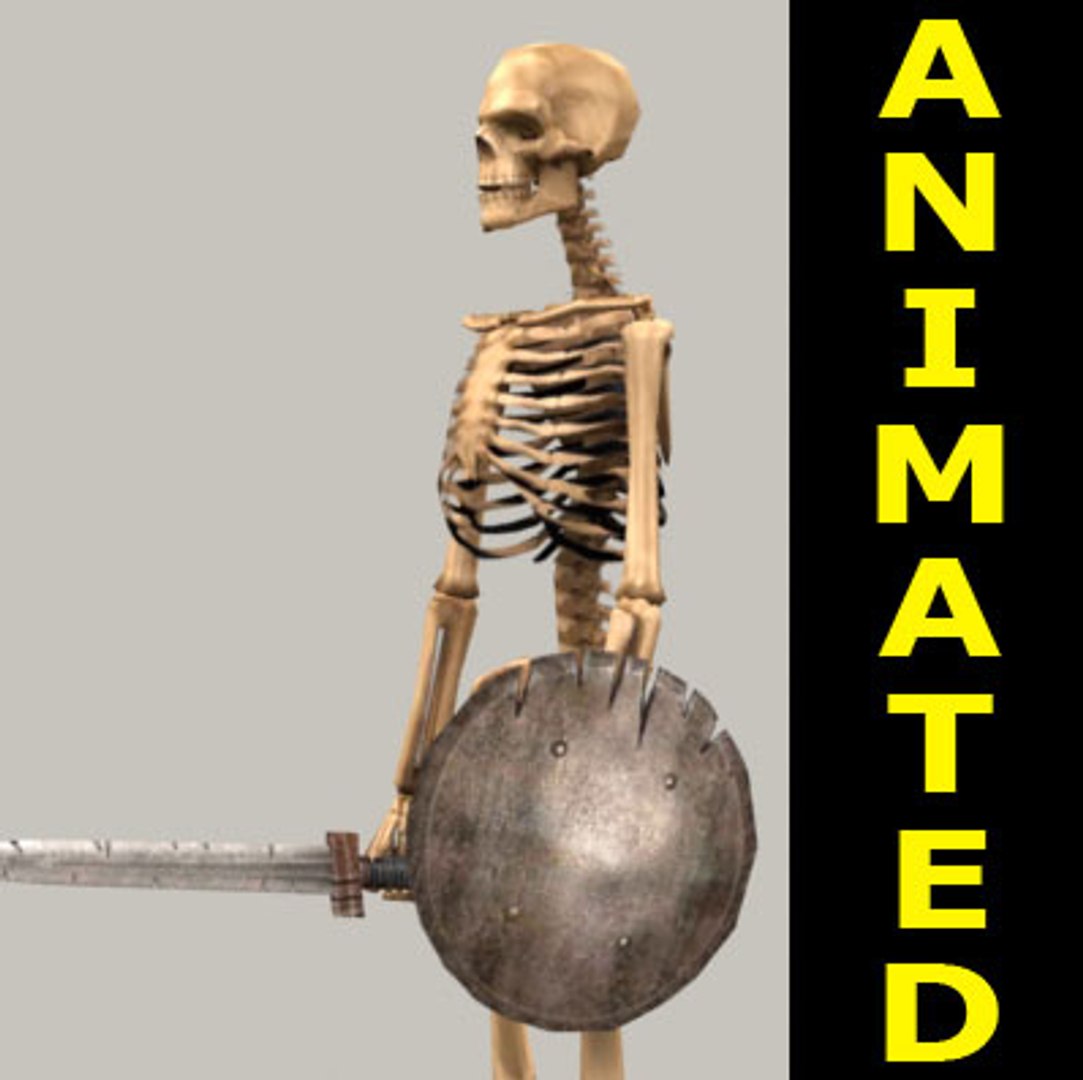 Skeleton 3dsmax7 3d Model