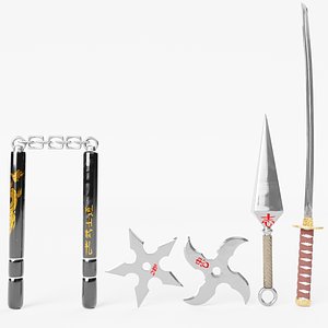 Ninja Weapons Pack